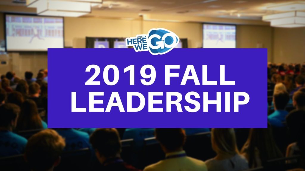 2019 Fall Leadership Conference Details Announced! North Dakota DECA