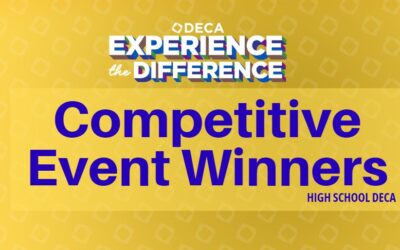 2023-2024 ND DECA Competitive Event Winners