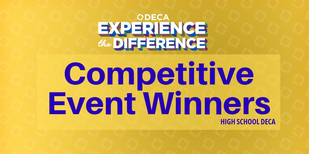 2023-2024 ND DECA Competitive Event Winners